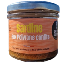 rillettes sardines aux poivrons confits Vendanges Lausanne épicerie fine