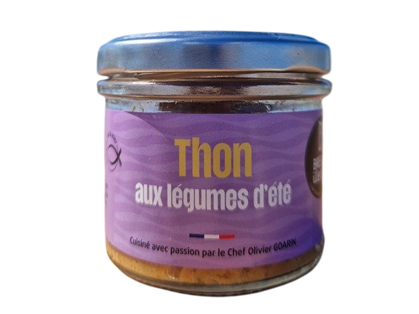 Rillettes de la mer thon aux légumes d'été Vendanges vins Lausanne épicerie fine